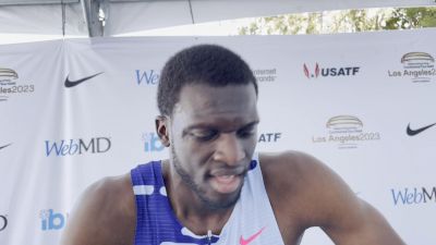 Kirani James Runs Season Best In Runner-Up Finish