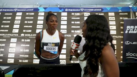 Raevyn Rogers Post-Race
