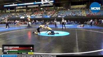 141 lbs Prelim Round 2 - Omar Armengol, Coker vs John Carayiannis, Belmont Abbey