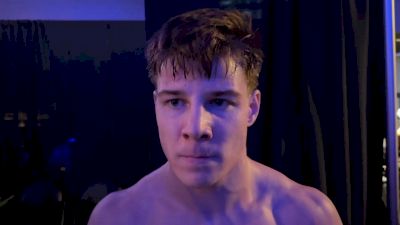Iowa State's Jacob Frost After Defeating NCAA Champ Andrew Alirez