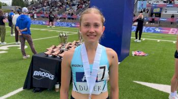 Natasza Dudek Finishes Third In Girls 2 Mile At Brooks PR Invitational 2026