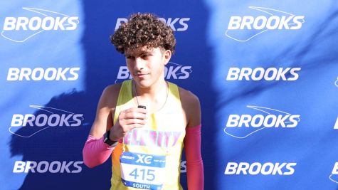 Ethan Garza (TX) finishes sixth at Brooks XC South in 15:00