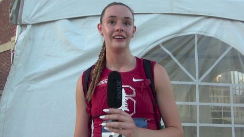 Roisin Willis Advances to 800m Quarterfinal