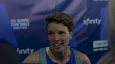 Nikki Hiltz Comments after Semi-Final Round