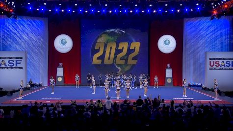 The Stinray All Stars Steel [2022 L6 Senior Large Coed Finals] 2022 The Cheerleading Worlds