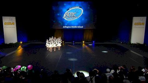 Arlington Middle School [2023 Junior High - Pom Semis] 2023 UDA National Dance Team Championship