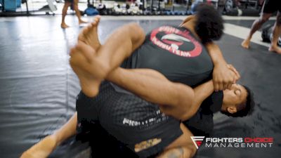 Mica Galvao and Luta Livre Black Belt Gesias JZ Cavalcante Roll