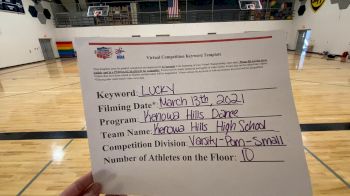 Kenowa Hills High School - TEAM [Varsity - Pom] 2021 NCA & NDA Virtual March Championship
