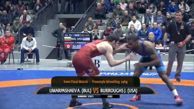 Jordan Burroughs (USA) vs Ali-Pasha Umarpashaev (BUL)