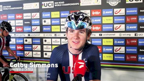 Colby Simmons: 'At The Beginning Of The Year It Was Just A Goal Of Mine To Make The Worlds Team'