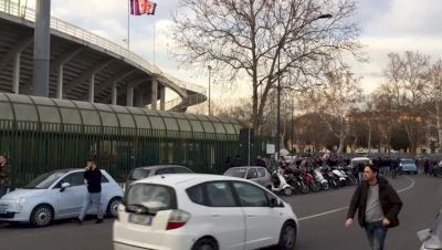 Fiorentina Fans Arrive To Honor Davide Astori At Coppa Italia