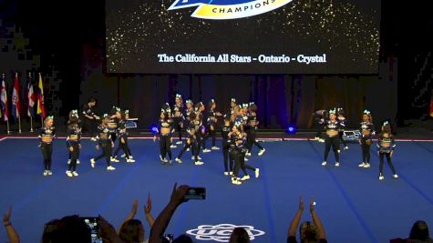 The California All Stars - Ontario - Crystal [2020 L1 Senior - Medium] 2020 UCA International All Star Championship