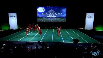 Obion County Central High School [2019 Game Day - Large Non Tumbling Semis] 2019 UCA National High School Cheerleading Championship