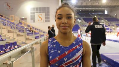 Interview - Konnor McClain (USA) - Training Day 3, 2019 City of Jesolo Trophy.mov