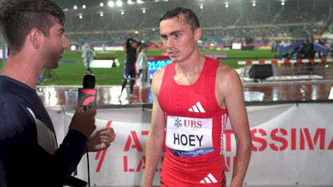 Josh Hoey Dazzles With 1:42 800m In Pouring Rain At 2025 Lausanne Diamond League