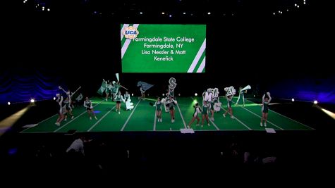 Farmingdale State College [2026 Open Small Coed - Game Day Semis] 2026 UCA & UDA College Cheerleading and Dance Team National Championship