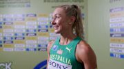 "I Felt Pretty Good" Jess Hull After the 1500m Heat | World Indoor Championships
