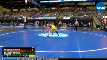 165 lbs Prelim Round 1 - Anthony Herrera, St. Cloud State vs Brandon Connor, Millersville