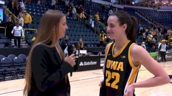 Caitlin Clark Previews Iowa's Rematch With Kansas State