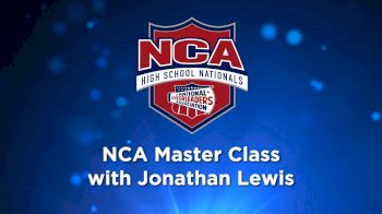 NCA Master Class With Jonathan Lewis