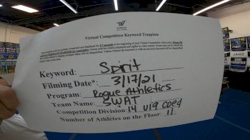Rogue Athletics - SWAT [L4 - U19 Coed] 2021 PacWest Virtual Championship