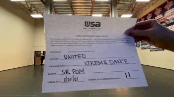Xtreme Dance [Senior - Pom] 2021 USA Virtual Dance Winter Series #2