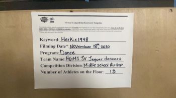 Hialeah Gardens Middle School [Jr. High/Middle School - Hip Hop] 2020 NDA November Virtual Championship