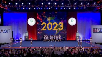 ICE - Lady Lightning [2023 L6 Senior Small Semis] 2023 The Cheerleading Worlds