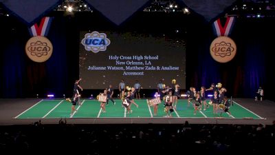 Holy Cross High School [2022 Medium Varsity Coed Game Day Finals] 2022 UCA National High School Cheerleading Championship