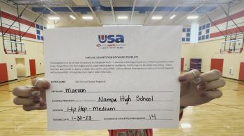 Nampa High School [Hip Hop - Medium] 2023 USA Virtual Dance Regional