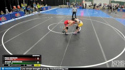 Max Denson&nbsp;&nbsp;over&nbsp;Ryder Anderson