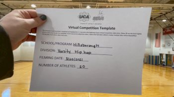 Hillsborough High School [Varsity - Hip Hop] 2021 UCA & UDA March Virtual Challenge