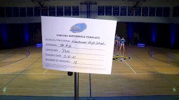 Eisenhower High School [Junior High - Pom Virtual Semi FInals] 2021 UDA National Dance Team Championship