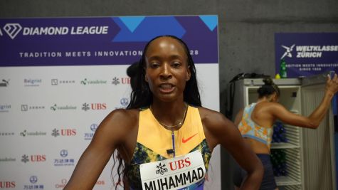 Dalilah Muhammad After Runner-Up Finish In 400m Hurdles