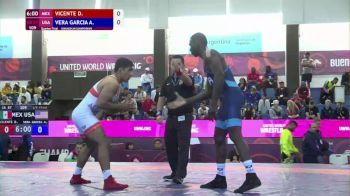 87 kg Quarterfinal - Alan Vera, USA vs Daniel Vicente, MEX