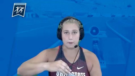 Ohio State's Adelaide Aquilla - Shot Put Champion