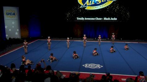 Totally Awesome Cheer - Black Jacks [2022 L1 Youth - Small - D2 Day 1] 2022 UCA International All Star Championship