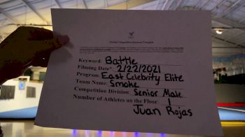 ECE - Juan_Rojas - Prelims [Senior Male] 2021 Battle In The Arena