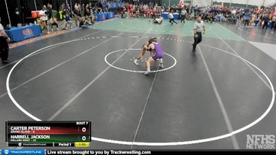 Harrell Jackson&nbsp;&nbsp;over&nbsp;Carter Peterson