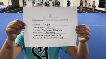 Supreme Athletics - Majesty [L3 Junior - Small] 2020 WSF All Star Cheer & Dance Virtual Championship