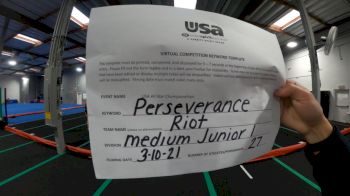 Cheerforce San Diego - Riot [L1 Junior - Medium] 2021 USA All Star Virtual Championships