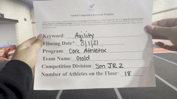 Core Athletix - Gold [L2 Junior - Small] 2021 Varsity All Star Winter Virtual Competition Series: Event III