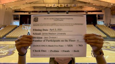 James Madison University [Virtual Jazz Division I Finals] 2021 NCA & NDA Collegiate Cheer & Dance Championship