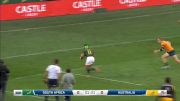Kurt Lee Arendse Scores A Try For South Africa Rugby