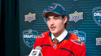 Lynden Lakovic Experienced 'Instant Relief' After Being Drafted By Washington Capitals 27th Overall