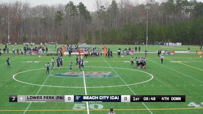 Lower Perk (PA) vs. Beach City (CA) - 2025 Pop Warner Football Super Bowl
