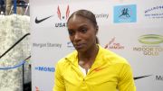 Dina Asher-Smith Reacts After Winning the 60m | 2026 Millrose Games