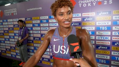 Anna Cockrell Reacts to 53.28 Semi-Final Win