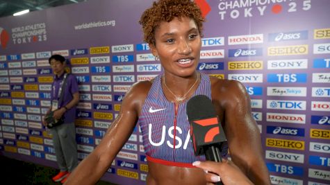 Anna Cockrell Reacts to 53.28 Semi-Final Win