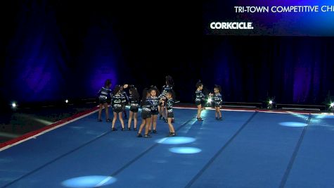 Tri-Town Competitive Cheerleading - Fierce Winds [2024 L1 Performance Rec - 8Y (NON) - Small Finals] 2024 The Quest